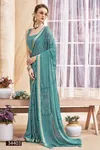 Prakhar Vol 11 By Vallabhi Moss Georgette Printed Saree Wholesale Shop In Surat
